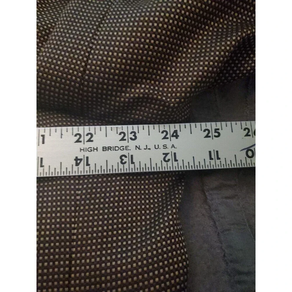 Jhane Barnes Mens 46L Wool Jacket Blazer Sportcoat Italian Woven USA Made VNT